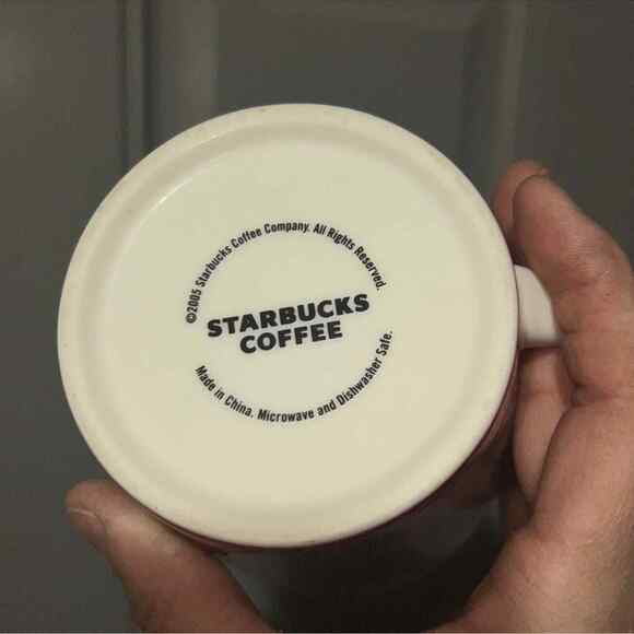 Starbucks 2005 Valentines Day Pink and Red Lace Hearts Collector’s Mug - Picture 6 of 6